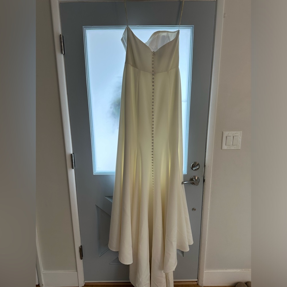 Jenny by Jenny Yoo Bennett Fit & Flare Sweetheart Wedding Gown - Picture 8 of 9